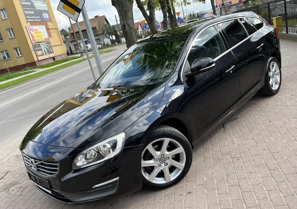 Volvo V60 cena 35700 przebieg: 214685, rok produkcji 2014 z Choroszcz małe 436